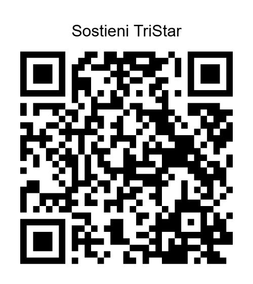 Codice QR per donare a TriStar APS tramite PayPal